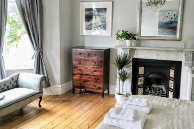 Traditional bedroom in Cardiff.
