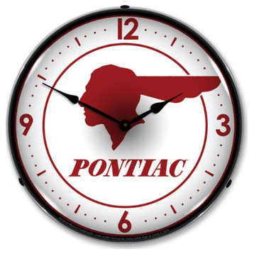 GM910229 Pontiac Indian Clock