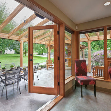 Dinning Room Leading To Outdoor Living Area