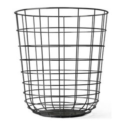 Wire - Bin Black - Wastebaskets
