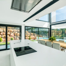 Casas Houzz: Un chalé amplio y luminoso de estilo contemporáneo