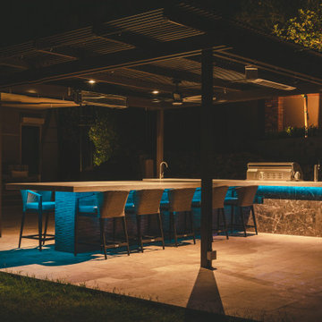 Paradise Pool and Outdoor Living Landscape on Paradise Valley