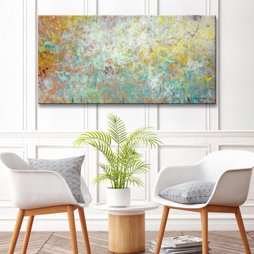 Ready2HangArt White Living Room