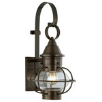Norwell Lighting - Norwell Lighting 1613-SI-CL Vidalia Onion - One Light Small Outdoor Wall Mount - The Vidalia, Norwell�s finest hand-crafted onion,New Vidalia Onion On Choose Your Option *UL: Suitable for wet locations Energy Star Qualified: n/a ADA Certified: n/a  *Number of Lights: Lamp: 1-*Wattage:100w Edison bulb(s) *Bulb Included:No *Bulb Type:Edison *Finish Type:Black