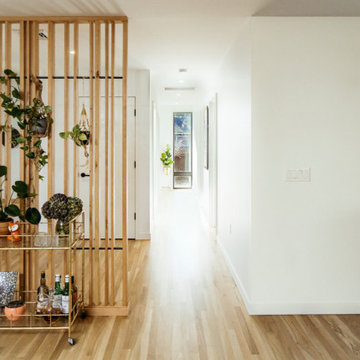 Salvaged Wood Entry Screen