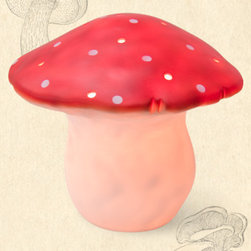 Large Toadstool Lamp - Table Lamps