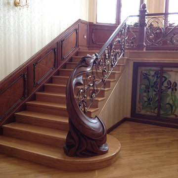 ECLECTICISM OF CLASSICAL, MODERN & ART NOUVEAU RAILING