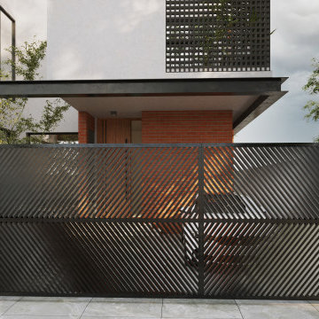 Traditional Brick House in DHA Lahore