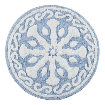 large round bath rug