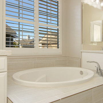 Carlsbad Built In Bathtub in Master Bathroom Remodel