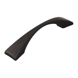 Cosmas - Cabinet Pull, 3-3/4" Hole Centers, Oil Rubbed Bronze, Set of 10 - Cabinet And Drawer Handle Pulls