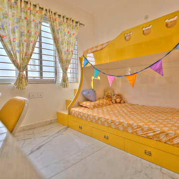 Mr Vikram & Mrs Jasdeep | Kids' Bedroom | Adarsh Palm Retreat, Bangalore