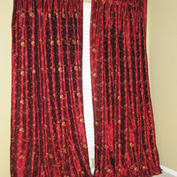 Drea' Custom Designs - Embroidered Drapes - Curtains