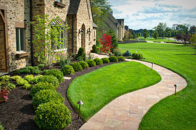 This is an example of a rustic landscaping in Indianapolis.