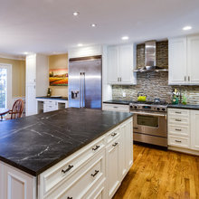 transitional kitchen