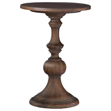Highlands Chairside Pedestal Table