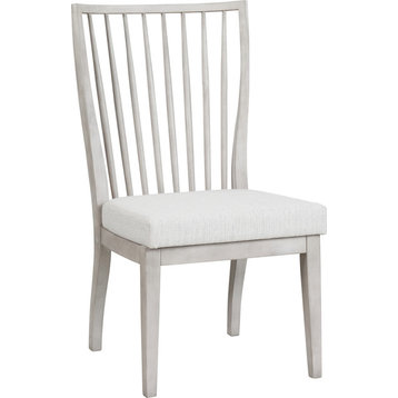 Bowen Side Chair, Set of 2, Weathered Gray