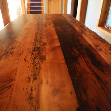 Reclaimed Wood Harvest Tables