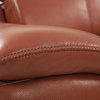 Veneto Italian Leather Power Reclining Chair, Camel