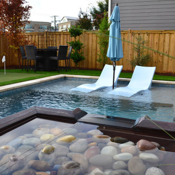 This small backyard has it all!