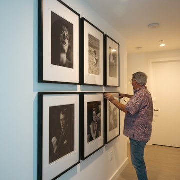 Framing & Art Installation - Black and white photographs