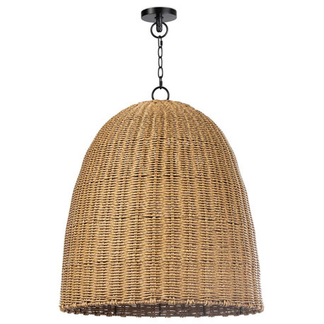 Beehive Outdoor Pendant Large, Natural