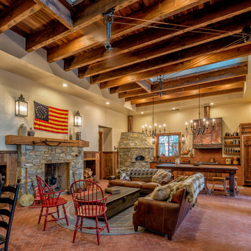 Colonial Style Pool House