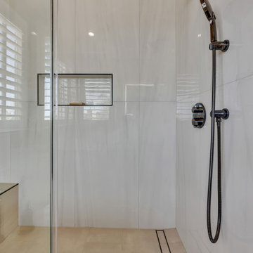 Luxury Hotel–Style Full Bathroom Remodel - OT Bay Builders San Jose