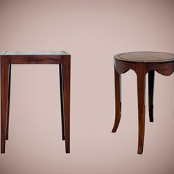 Metaphor | Square and Round Side Tables in Wood - Side Tables And End Tables
