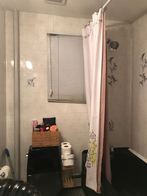 Help with a 8’-6” x 5’-10” bathroom.