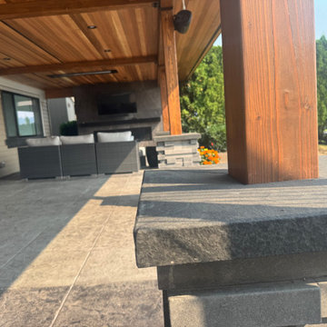 Lake Sammamish Waterfront Paver Deck & Outdoor Living | Issaquah, WA