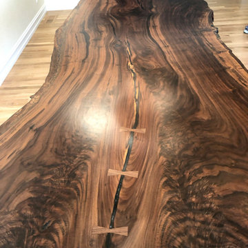 Claro Walnut Dining Table