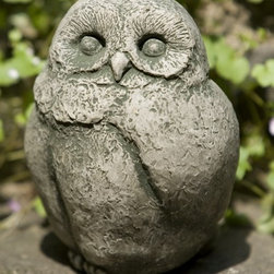 Baby Barn Owl - Garden Statues And Yard Art