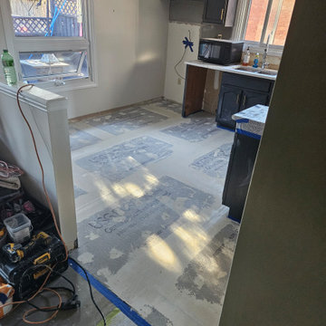 Kitchen Remodel (Floors & Backsplash)