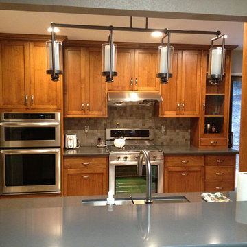 This small kitchen has fantastic storage! Red Dog Road Nevada City, CA