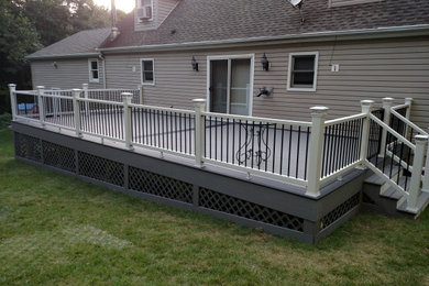 Trex deck build - New Milford CT - Completion