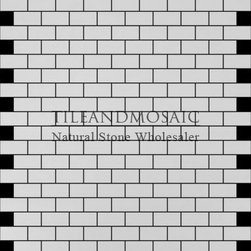 Bianco Dolomiti Marble Italian White Dolomite Mini Brick Mosaic Tile Polished - Products