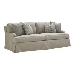 Stowe Slipcover Sofa Gray - Sofas