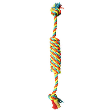 Chomper WB15540 Rope Tugger Dog Toy, Assorted Colors