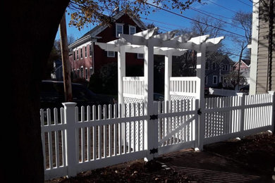 Custom White Picket Fences