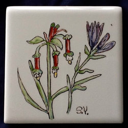 Wild Flower Tiles - Tile