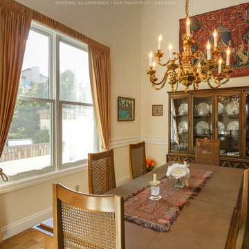 New Windows in Beautiful Dining Room - Renewal by Andersen Bay Area San Francisc