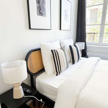 Rénovation esprit mid-century 44 m² Paris 5e