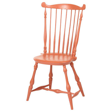 Fan-Back Windsor Side Chair with Connecticut-Style Comb