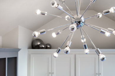 Transitional kitchen photo in Boston