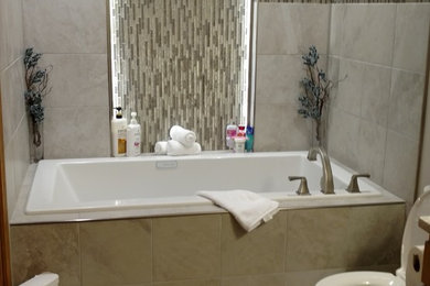 Inspiration for a modern home design remodel in Omaha