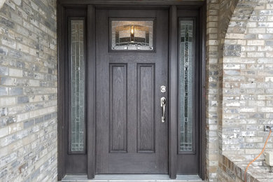 Traditional exterior home idea in Chicago