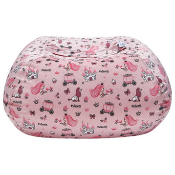 Loungie Bean Bag Covers Microfiber 32", Princess Pink
