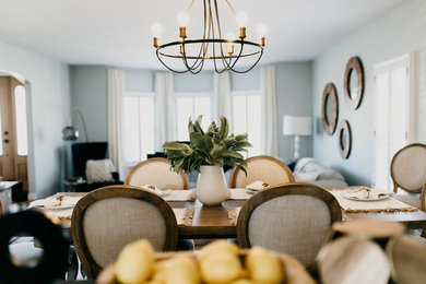 Example of a dining room design in Other