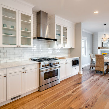 Transitional Kitchen | White On White